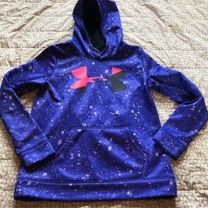 Under Armour cold gear splatter hoodie